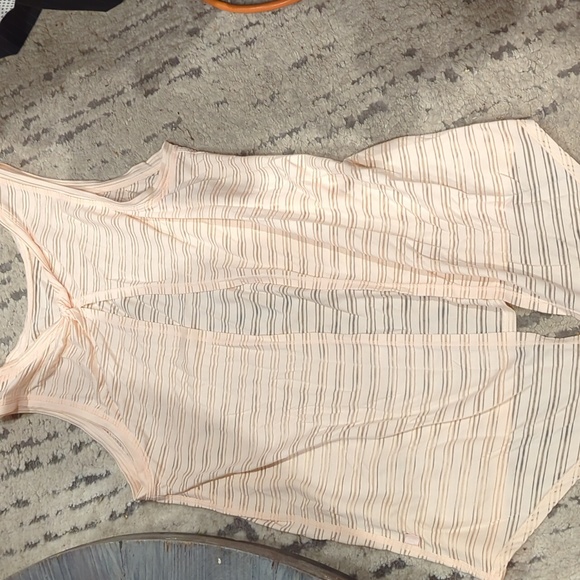 Lululemon Meet Halfway Tank *Striped Butter Pink - Picture 5 of 8